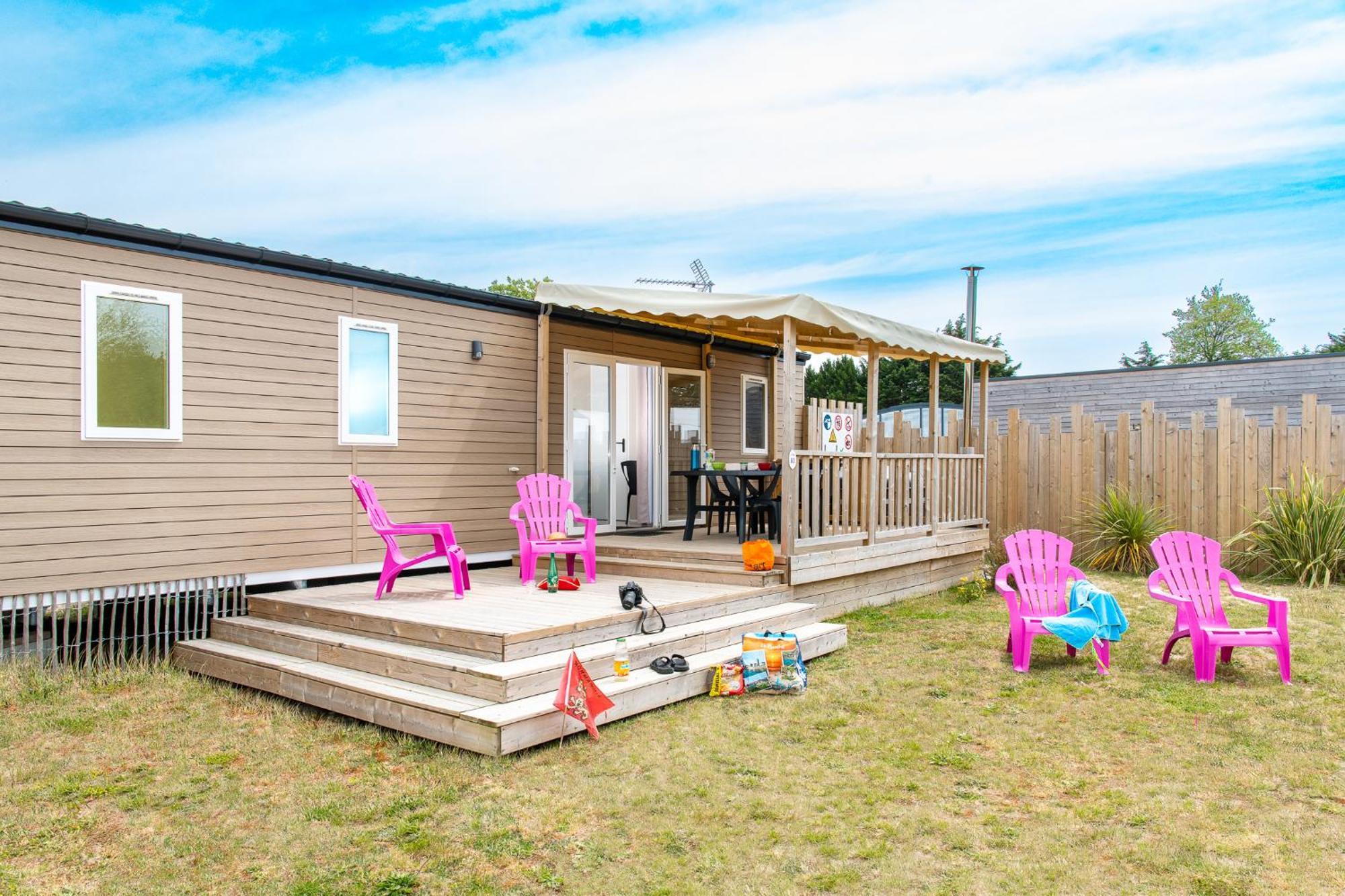 Camping Les Carolins Saint-Lo-d'Ourville Екстериор снимка